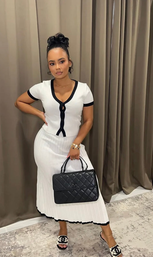 Dreamy White Co- Ord Set